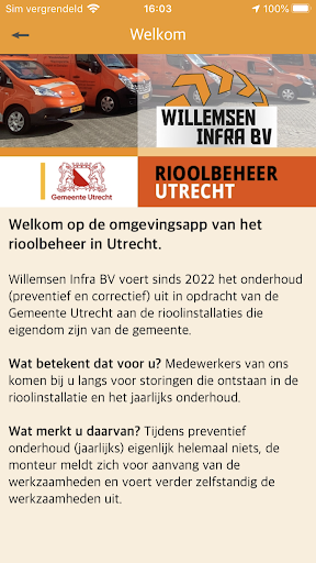 Rioolbeheer Gemeente Utrecht Screen 2