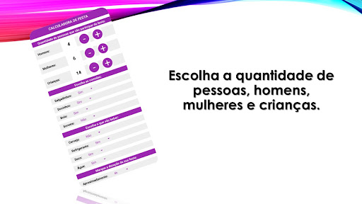 Organize sua festa Screen 3
