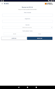 Screenshot 14 BOA. Boletín Oficial de Aragón android