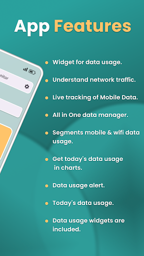 Internet Data Usage & Monitor Screen 2