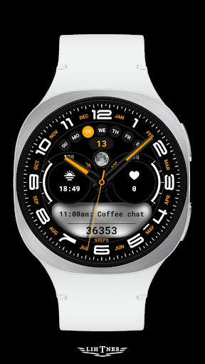 Hybrid Watch Face 012 screenshot 1