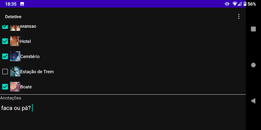 Detetive Anotações