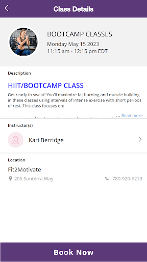 Fit2Motivate Screen 3