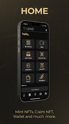 Android application LUXO screenshort