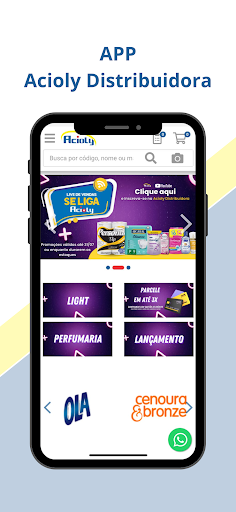 Android application Acioly Distribuidora screenshort