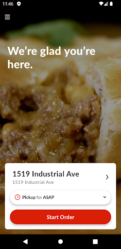 Android application Aunty Devi's Meat Pies screenshort