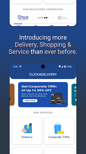 Click4Delivery Screen 3