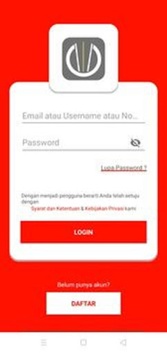 Android application Blojek Merchant screenshort