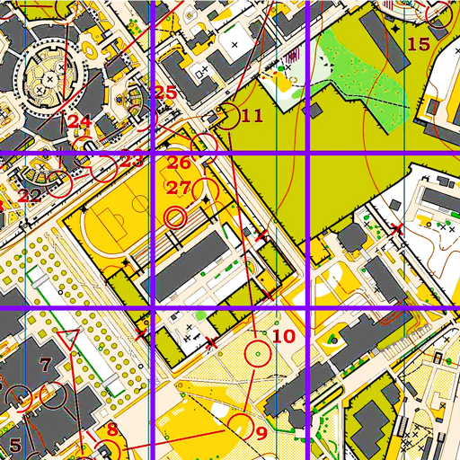 Orienteering Maps Puzzle Game  Icon