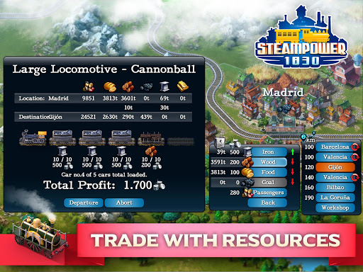 SteamPower 1830 Railroad Tycoon screenshots 8