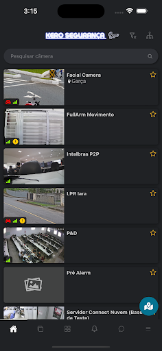 Android application Kero Segurança screenshort