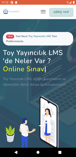 Android application Toy Yayıncılık LMS screenshort