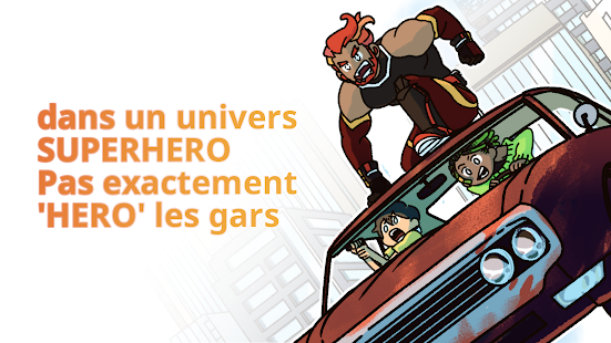 Not Exactly A Hero!: Roman visuel, jeu d'aventure screenshots apk mod 2