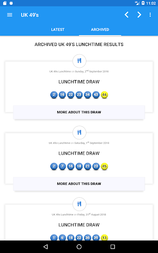 Uk 49 S Lunchtime Teatime Apps On Google Play