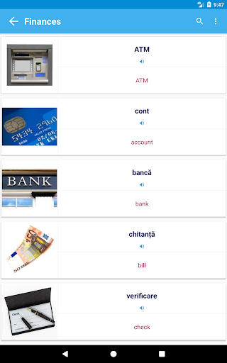 Romanian Vocabulary By Topics