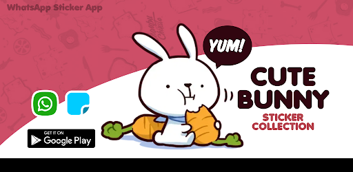 Android application Bunny Stickers For WA screenshort