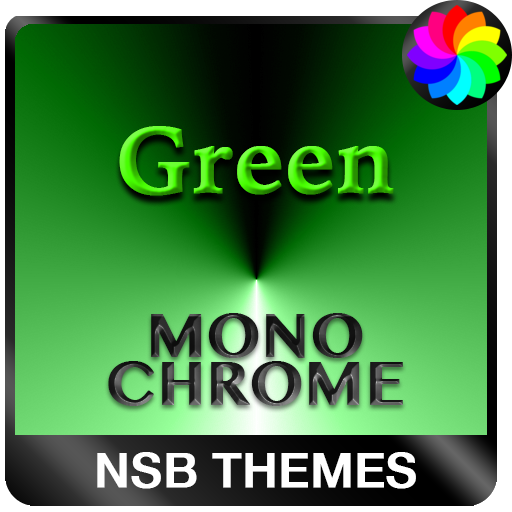 MonoChrome Green for Xperia 2.2.0 Icon