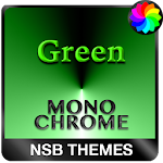 Cover Image of Tải xuống MonoChrome Green for Xperia  APK