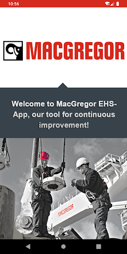 Android application MacGregor EHS screenshort