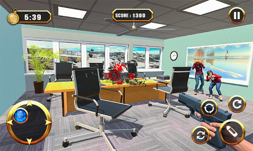 Destroy Office: Stress Buster FPS Shooting Game apkpoly screenshots 7