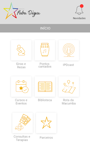 Android application Instituto Pedra D'água screenshort