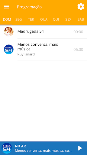 Rádio 54 Screen 2