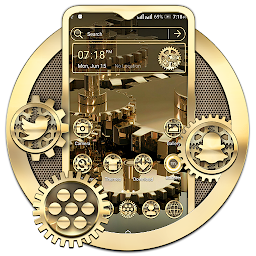 Icon image Golden Machine Gear Theme