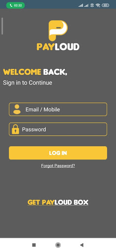 Android application Payloud | Payment SoundBox screenshort