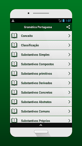 Gramática Portuguesa Screen 2
