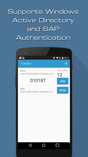 Cloak Token Screen 2