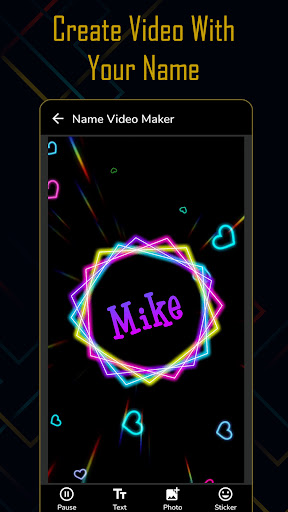 Android application Name Video Maker screenshort