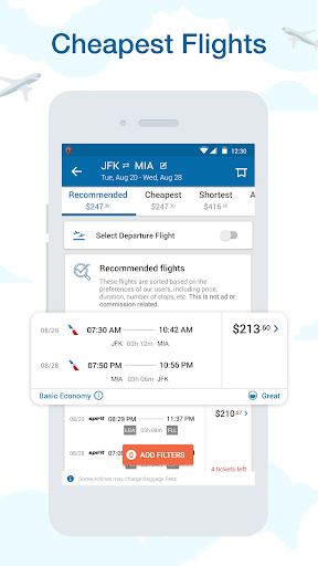 CheapOair: Cheap Flight Deals 4.0.60 screenshots 1