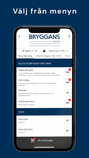 Android application Bryggans screenshort