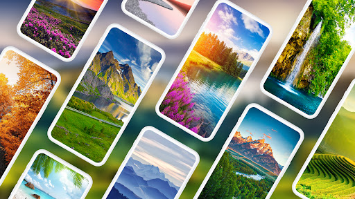 Android application Landscape Wallpapers 4K screenshort