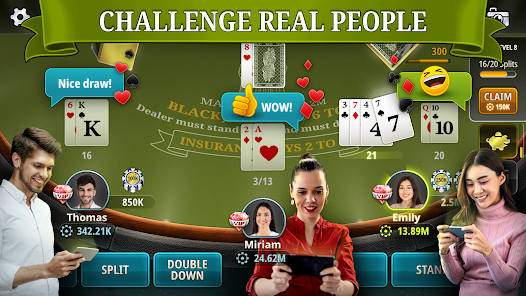 Screenshot 10 Blackjack 21 - Casino games android
