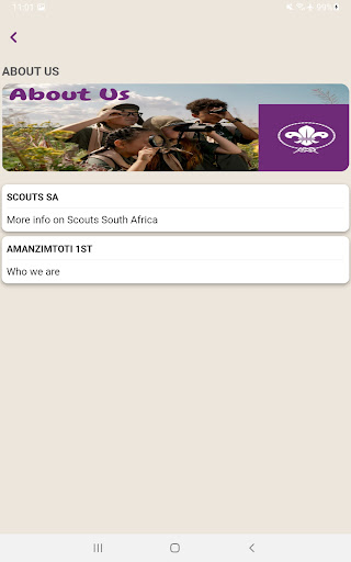 Amanzimtoti Scouts Screen 3