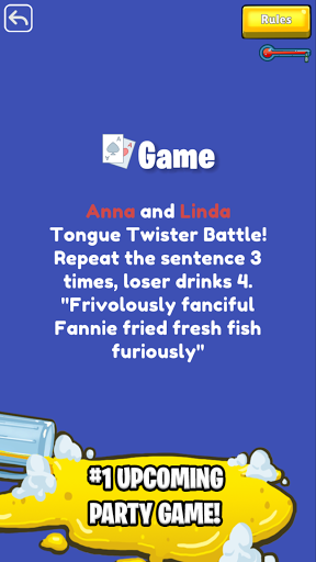 Android application DrinkDrama: Drinking Games screenshort