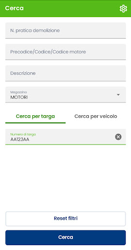 Ecoeuro Ricambi Mobile Screen 2