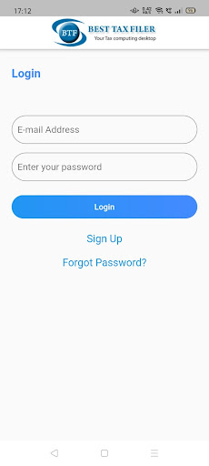 Android application Best Tax Filer screenshort