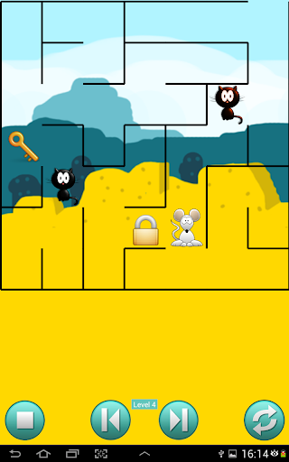 Cat and Mouse Maze Puzzle Screen 2