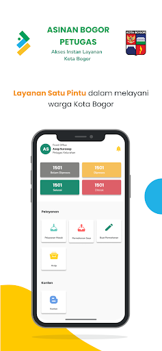 Asinan Bogor Petugas Screenshot 1 - AppWisp.com