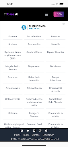 TrCARE.AI Screen 2