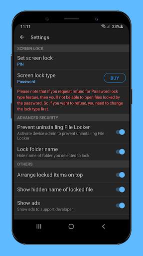 File Locker - Protect files