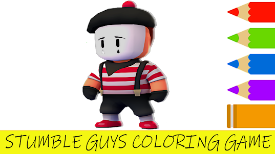 Stumble Guys 2: Coloring Game