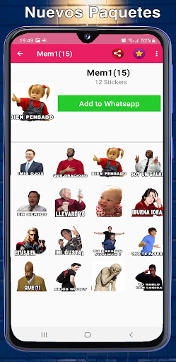 Memes Stickers for WhatsApp Screen 3