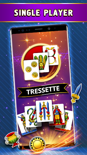 Android application Tressette Offline - Card Game screenshort