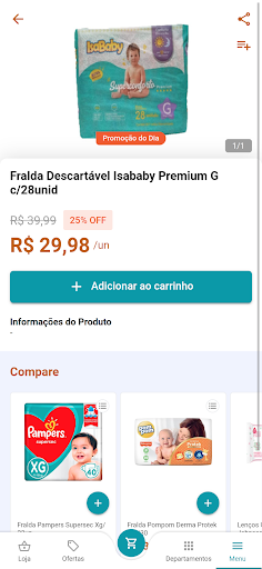 Mais Supermercado - Online Screen 2