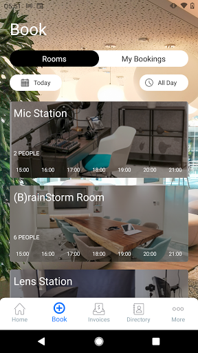 Cloud Spaces Screen 3