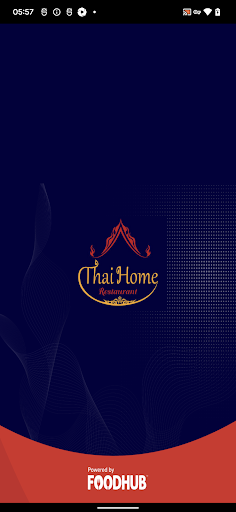 Android application Thai Home Restaurant screenshort