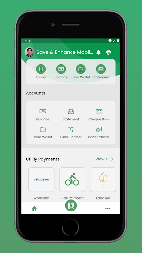 Save & Enhance Mobile Banking Screen 2